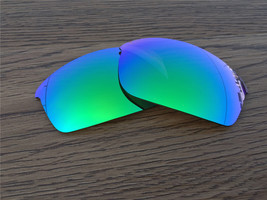 Emerald Green polarized Replacement Lenses for Oakley Flak Jacket - £11.68 GBP
