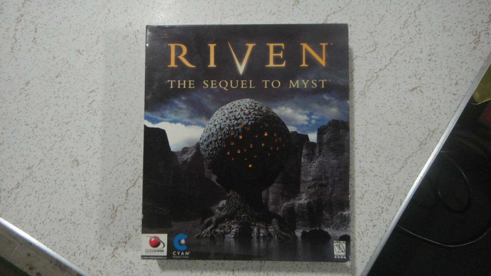 Primary image for Riven The Sequel to Myst **RARE** PC Big Box Game 5 CD set 1997. LooK!
