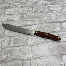 Cutco #22 Vintage Butcher Chef Knife 8&quot; Brown Handle USA - £26.66 GBP