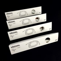 (Lot of 4) Ikea VÅGDAL Vagdal Connection Cord White 137 3/4&quot; 704.636.00 New - $56.89 CAD