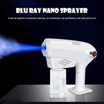 Nano Blue Light Spray Machine Atomizing Fogger Sprayer Handheld ULV Disinfection - £34.09 GBP