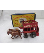 Matchbox Models of Yesteryear Circa 1900&#39;s Lipton&#39;s Tea Horse &amp; Buggy No 12 - £31.60 GBP