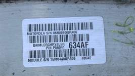 Dodge Chrysler Engine Control Unit Computer Module ECU ECM P56041634AF image 2