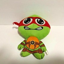 Teenage Mutant Ninja Turtles 8&quot; tall Red Band Raphael Stuffed Animal toy - $9.89