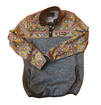 Simply Southern Sweatshirt Pullover M Aztec Turtle Seahorse Fleece Line ... - $228.85 MXN