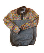 Simply Southern Sweatshirt Pullover M Aztec Turtle Seahorse Fleece Line ... - $228.85 MXN
