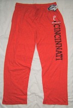 UC Bearcats Cincinnati Mens Sleep Pants Concepts Sports Sleepware Red  M XL - £13.36 GBP