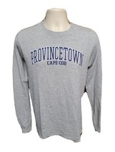 Provincetown Cape Cod Adult Small Gray Long Sleeve TShirt - £16.02 GBP