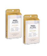 (2) VOESH Pedi in a Box Ultimate 6 Step, Spa Pedicure - Milk &amp; Honey - $36.60 CAD