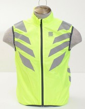 Sportful Yellow Fluo Reflex Zip Front Cycling Vest Men&#39;s NWT - $59.99