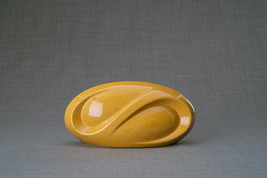 Eternity Handmade Cremation Keepsake Urn - Small | Amber Yellow | Ceramic - £184.79 GBP+