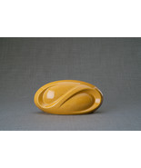 Eternity Handmade Cremation Keepsake Urn - Small | Amber Yellow | Ceramic - $235.00+