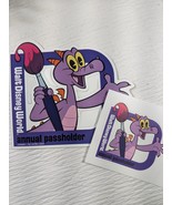 Walt Disney World Annual Passholder Figment art Magnet &amp; Sticker Officia... - £22.91 GBP