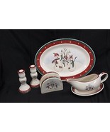Royal Seasons Christmas Serving Pieces Set of 6 Xmas - $19.59