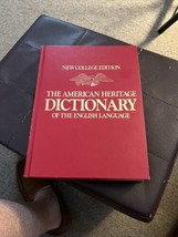 1980 The New American Heritage Dictionary Of The English Language-College Edi - £10.36 GBP