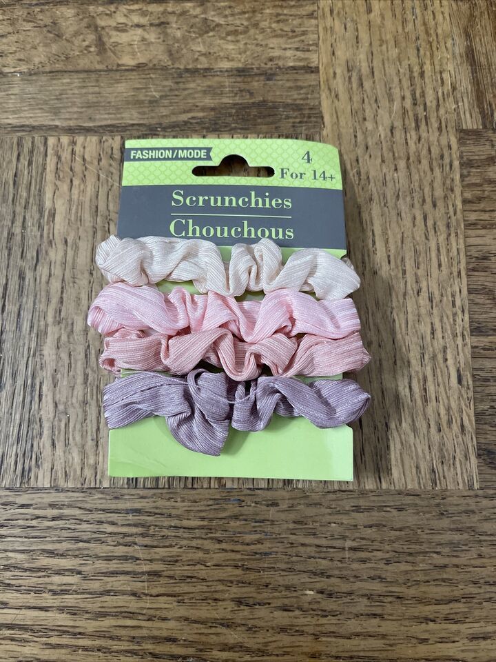 Fashion Scrunchie 4 Pack - $14.73