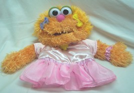 GUND 2014 Sesame Street ZOE HAND PUPPET 10&quot; Plush STUFFED ANIMAL Toy - $16.34