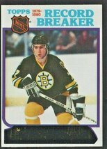 Boston Bruins Ray Bourque Record Breaker 1980 Topps # 2 nr mt Rookie Year - £8.61 GBP