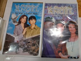 2 VHS tapes Touched By An Angel: Amazing Grace / Spirit Of Liberty Moon tv show - £7.80 GBP