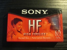 Sony Hf 60 Minute Cassette Tape New Sealed - £5.33 GBP