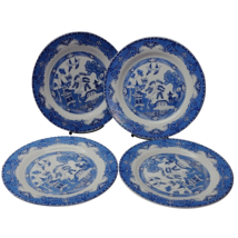 American Atelier Blue Willow 10½” Dinner Plate - Oven, MW/DW Safe - Set Of 4 - £31.45 GBP
