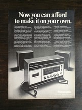 Vintage 1971 Panasonic RS-253S FM Radio Full Page Original Ad 324 - £5.51 GBP