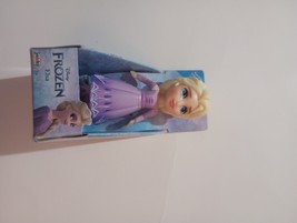 Disney Frozen II Elsa Mini Doll 3 Inch -Princess Poseable Figure - Purple Dress - £8.07 GBP
