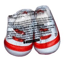 American Girl 18&quot; Doll Shoes BT D Sunny New Gray with Red Stripe - €8,30 EUR