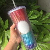 NEW Starbucks RainbowPride 2020 Limited Edition Studded Cold Cup Tumbler  - £51.80 GBP