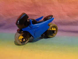 Imaginext DC Comics Blue Black Batman Motorcycle - as is - $2.96