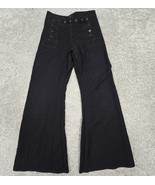 Vintage 1950s US Navy Wool Sailor Pants 27x30.5 Flare Naval Clothing Cra... - $59.35