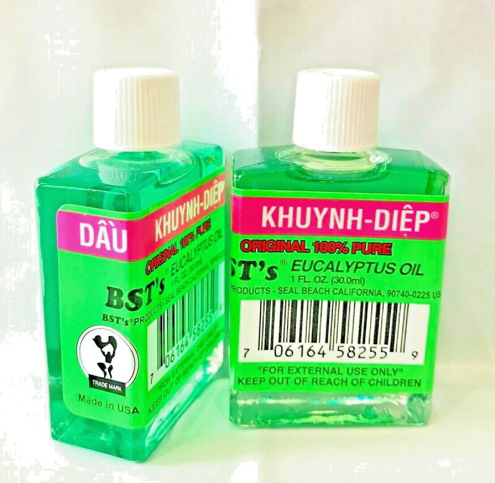 Eucalyptus Oil (Dau Khuynh-diep) - 1fl Oz (Pack of 3)
