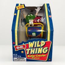 M AND M Candy Dispenser wild thing roller Coaster 2ND LIMITED EDITION M&amp;... - $26.61