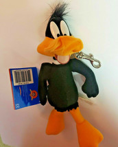 1998 Looney Tunes Daffy Duck Plush Keychain New with Tags Daffy Duck U168 - £19.97 GBP