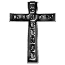 Black Sabbath Cross 2021 Metal Pin Badge Official Merchandise Ozzy Osbourne - £9.34 GBP