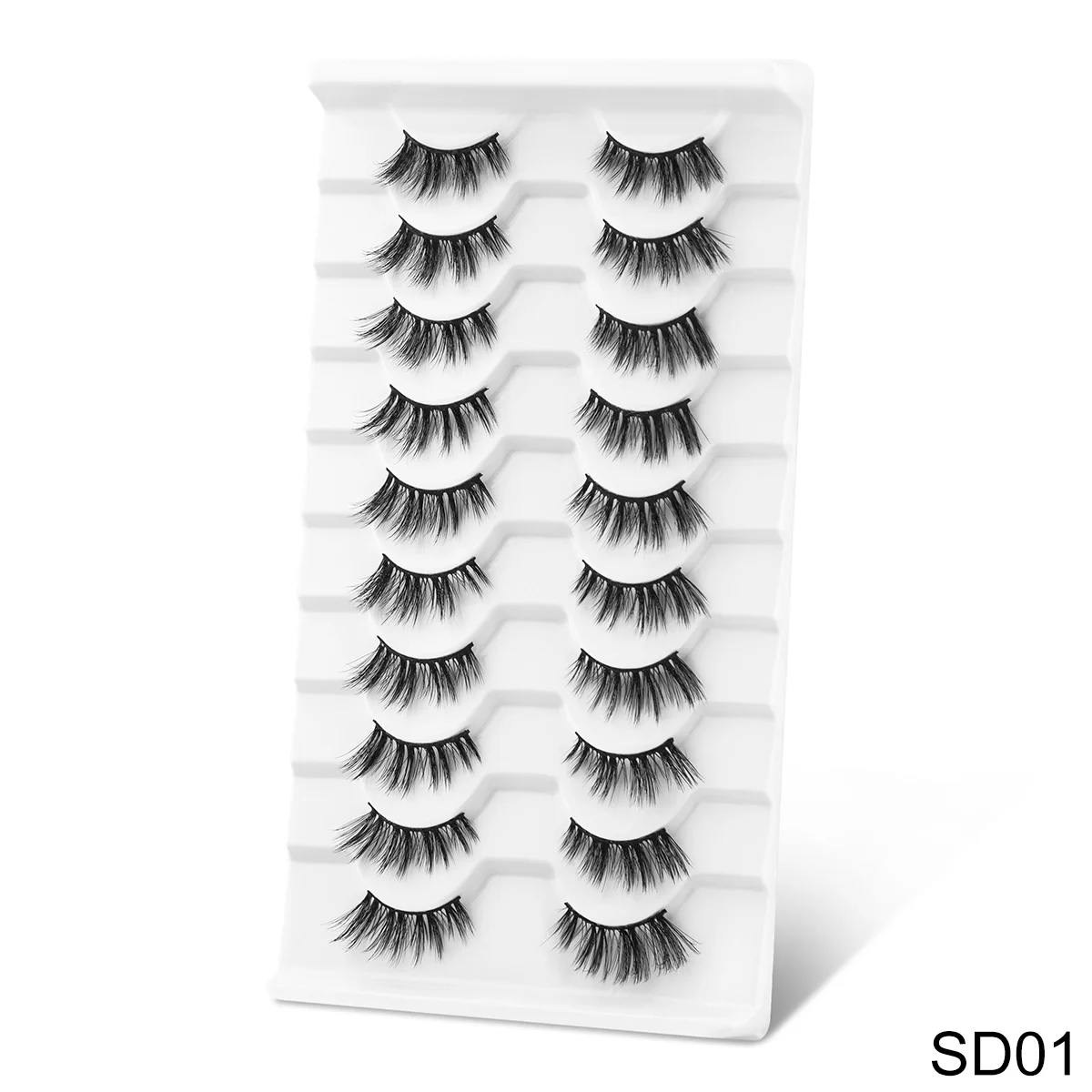 Shes 6d faux mink natural fluffy eyelashes makeup cils wholesale fake eyelash extension thumb200