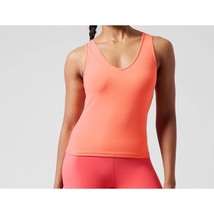 Athleta 798464 Transcend Tank Top Coral Orange Pink Neon Women&#39;s Size 3X... - $9.79