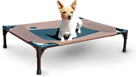 Pet Cot Elevated Dog Bed Chocolate And Black NEW - £32.40 GBP