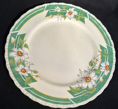 Vintage THE Clematis -  GRINDLEY ENGLAND Floral Dinner Plate 10” Plate - $9.85