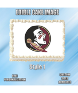 Florida State Edible Image Topper Cupcake Frosting 1/4 Sheet 8.5 x 11" - $11.75