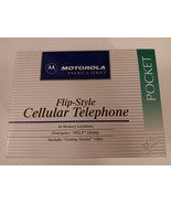 Motorola America Series Pocket Flip-Style ANALOG Cellular Telephone Comp... - $149.99