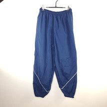 Skilcraft JWOD Mens Blue Windbreaker Zip Ankle Drawstring Pockets Size XL - $28.85