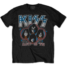 Kiss Alive In &#39;77 Official Tee T-Shirt Mens Unisex - £24.99 GBP