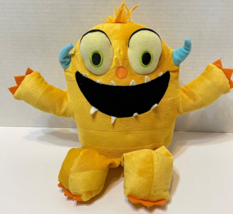 Kohls Cares Monster Plush Stuffed Animal Dont Play With Your Food Bob Shea 10&quot; - £8.48 GBP
