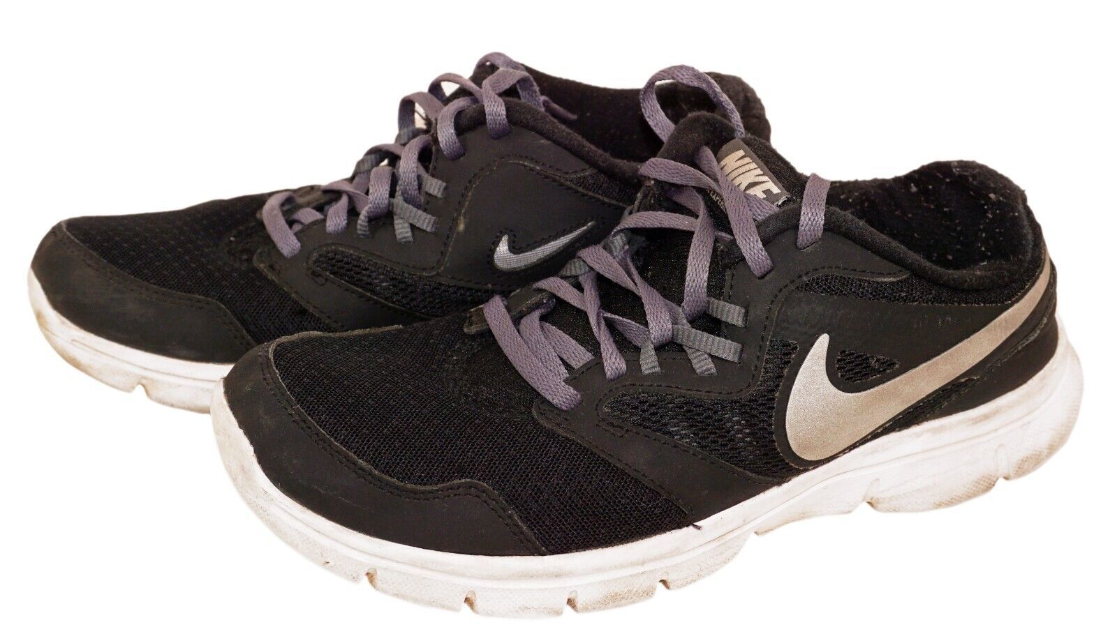 Primary image for Nike Flex Experience RN 3 Kids 5.5 Shoes - 653701 Blk/Gry/Wh 2014