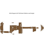 2014 Chaparral 327 SSX Swim Platform Cockpit Boat EVA Foam Teak Deck Flo... - $22,477.65 MXN