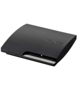 Sony PlayStation 3 Slim 320GB Video Game Console PS3 Black CECH3001B READ - £55.51 GBP