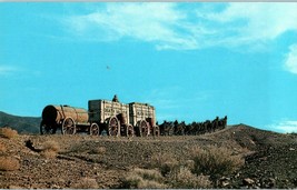 20 Mule Team Borax  Outfit Death Valley California Postcard - £6.32 GBP