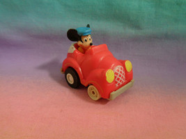 Vintage 1988 McDonald&#39;s Disney Miniature Mickey Mouse Pullback and Go Car as is - £1.28 GBP