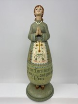 Victradco Figure May the Lord Bless and Keep You Numbers Woman Prayer Christian - £23.29 GBP